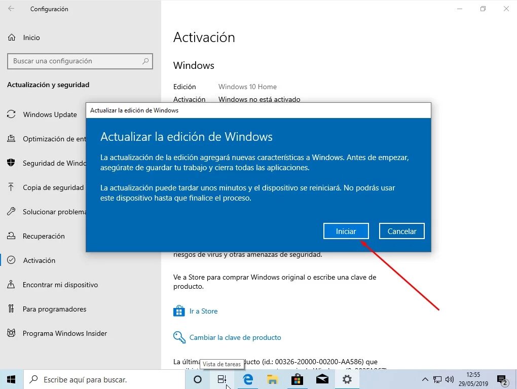 Actualizar De Windows 10 Home A Pro Revolution Soft Soporte 4991