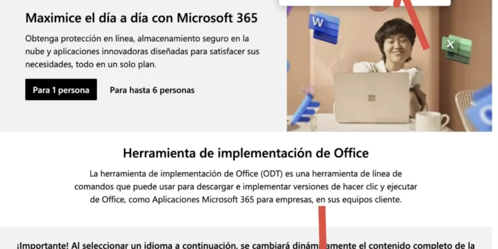 implementar office ltsc 2021